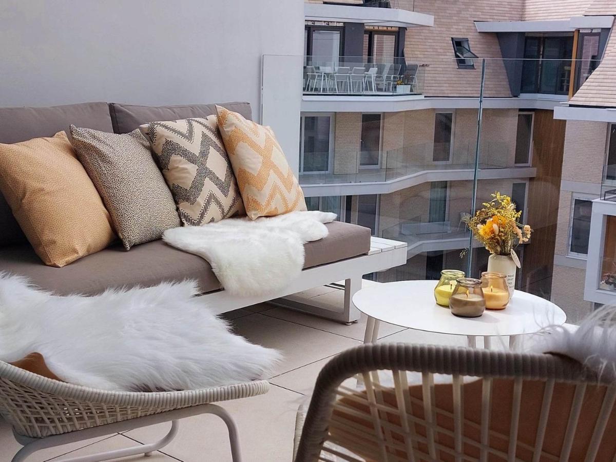 Villa Creole 0308 Luxe Appartement Met Verwarmd Zwembad Nieuwpoort Jachthaven Экстерьер фото