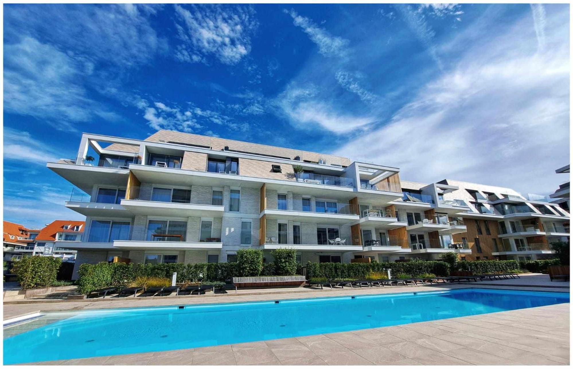 Villa Creole 0308 Luxe Appartement Met Verwarmd Zwembad Nieuwpoort Jachthaven Экстерьер фото