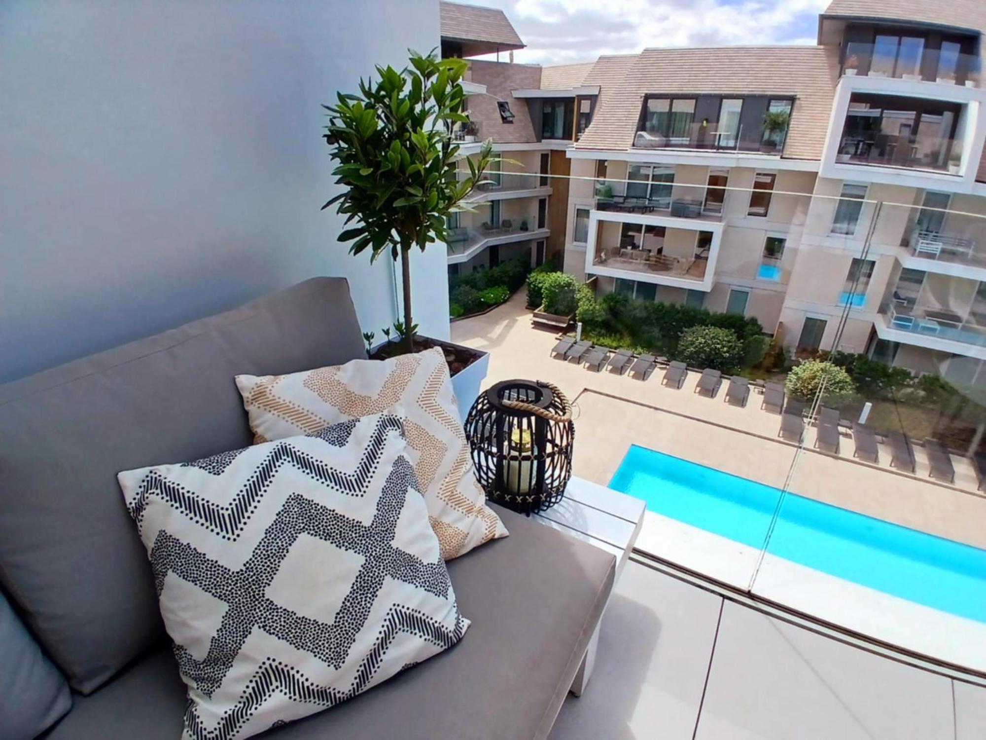 Villa Creole 0308 Luxe Appartement Met Verwarmd Zwembad Nieuwpoort Jachthaven Экстерьер фото
